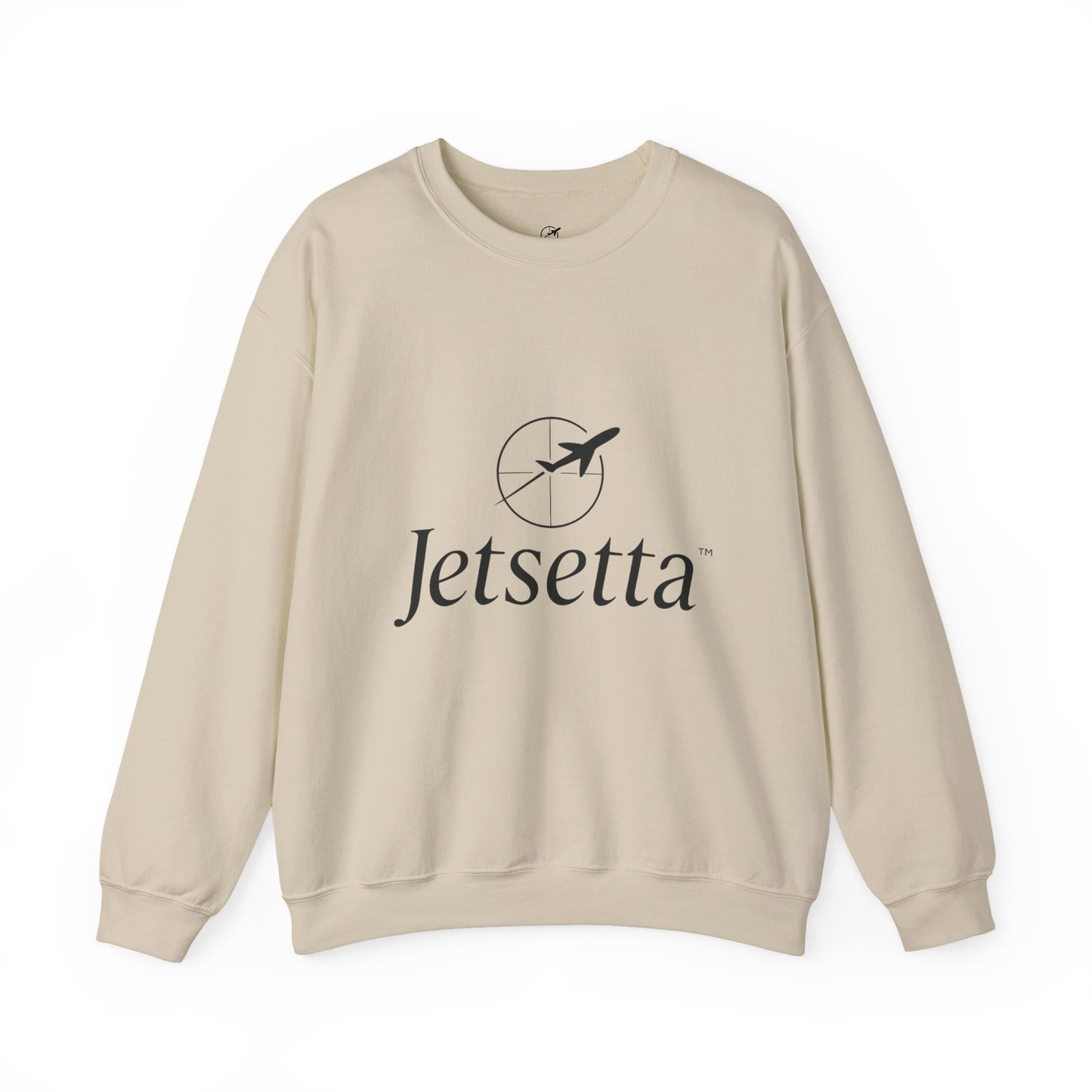 Travel-Inspired Sweatshirt, Jetsetta™ Crewneck, Ideal for Travel Lovers, Cozy Gift