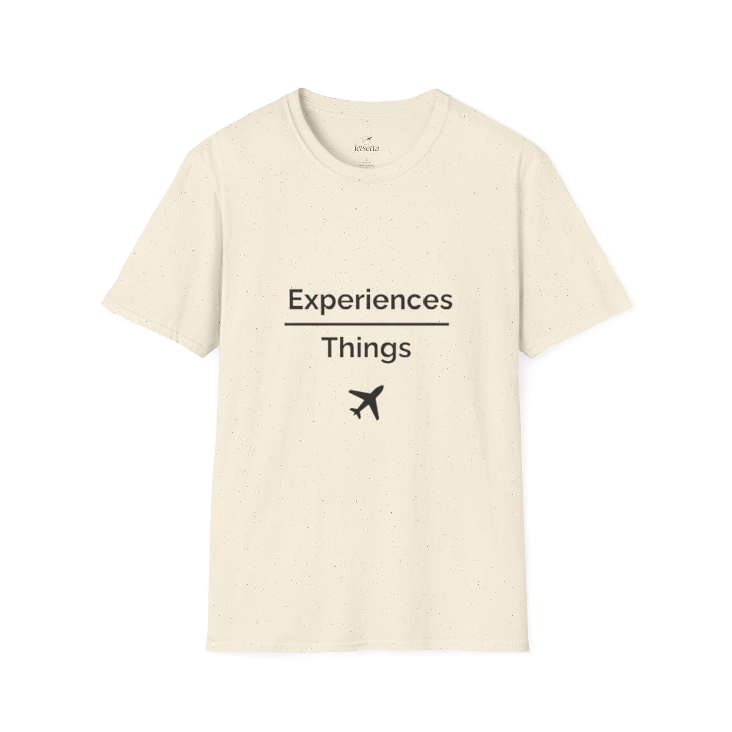 "Experiences Over Things" Unisex Softstyle T-Shirt