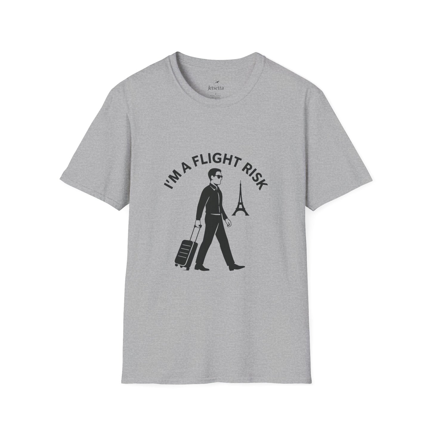 "I'm a Flight Risk" - Man Unisex Softstyle T-Shirt