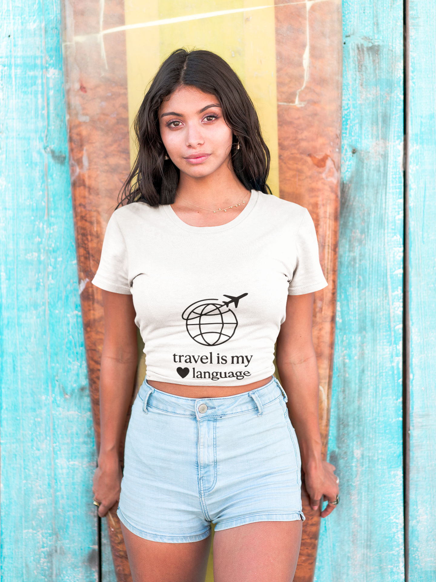 "Travel is my Love Language" - Unisex Softstyle T-Shirt