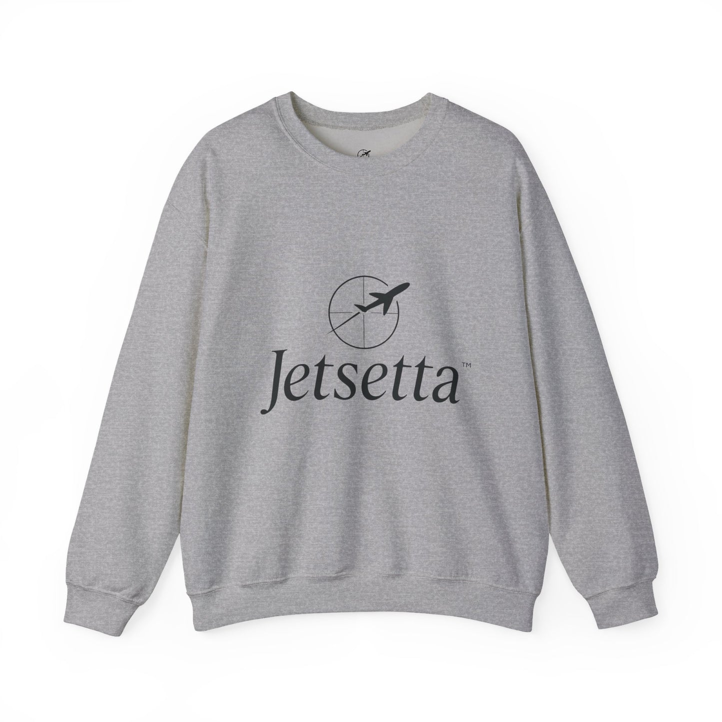 Travel-Inspired Sweatshirt, Jetsetta™ Crewneck, Ideal for Travel Lovers, Cozy Gift