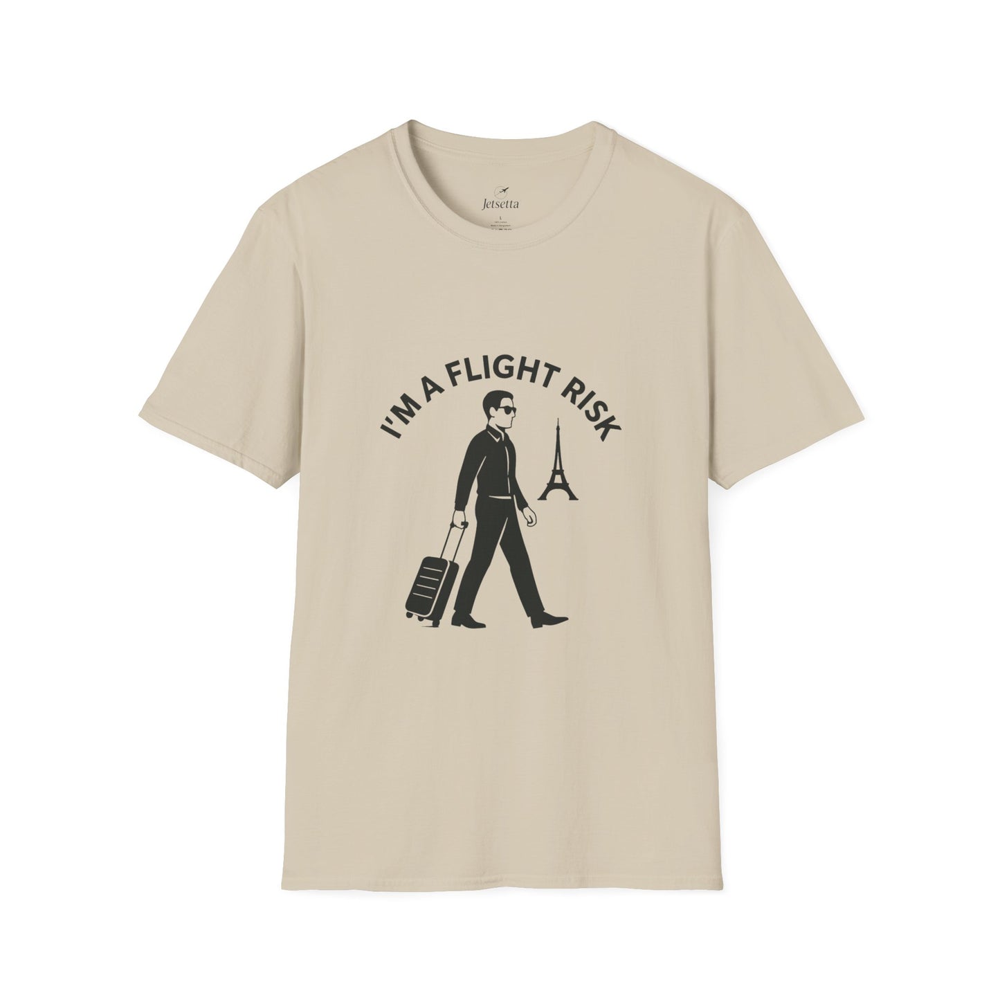 "I'm a Flight Risk" - Man Unisex Softstyle T-Shirt
