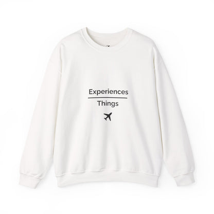 Experiences Over Things Unisex Heavy Blend™ Crewneck Sweatshirt
