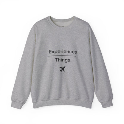 Experiences Over Things Unisex Heavy Blend™ Crewneck Sweatshirt