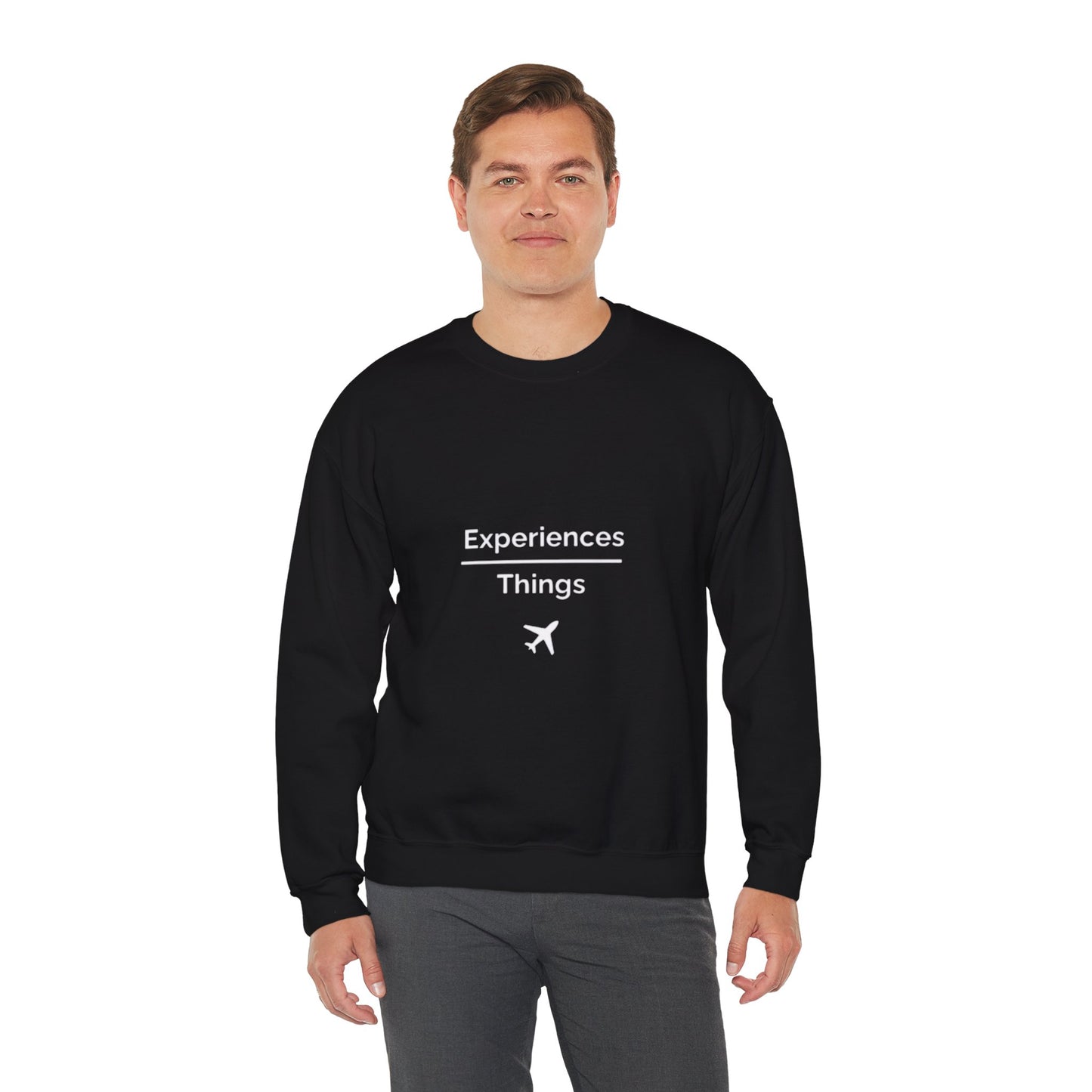 Experiences Over Things Unisex Heavy Blend™ Crewneck Sweatshirt