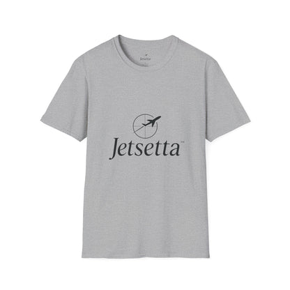 Jetsetta™ Travel Unisex T-Shirt, Soft Cotton Tee