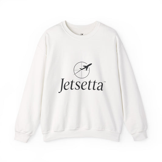 Travel-Inspired Sweatshirt, Jetsetta™ Crewneck, Ideal for Travel Lovers, Cozy Gift
