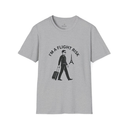 "I'm a Flight Risk" - Man Unisex Softstyle T-Shirt