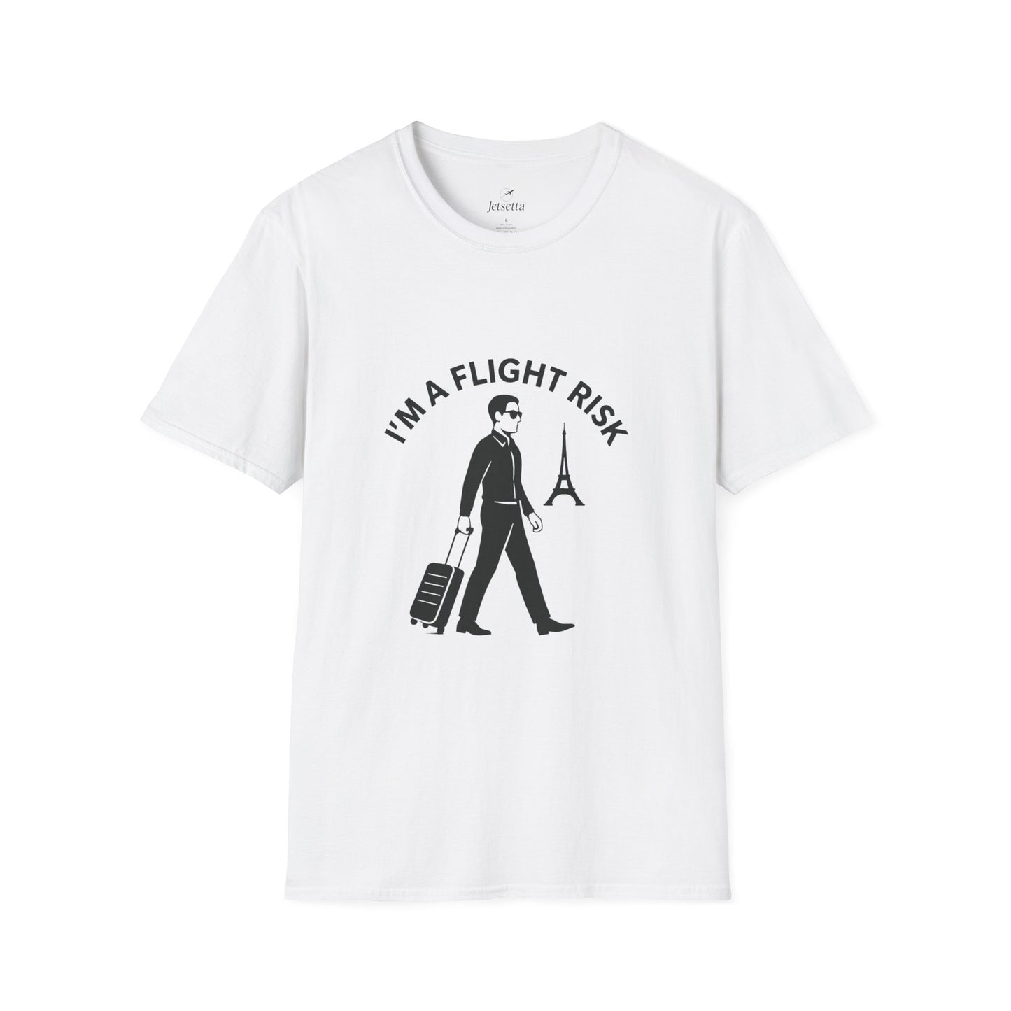 "I'm a Flight Risk" - Man Unisex Softstyle T-Shirt