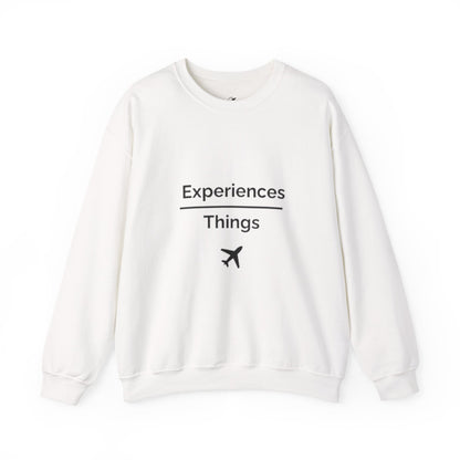Experiences Over Things Unisex Heavy Blend™ Crewneck Sweatshirt