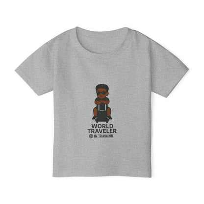 Toddler T-shirt - "World Traveler in Training"