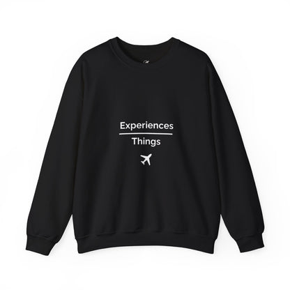 Experiences Over Things Unisex Heavy Blend™ Crewneck Sweatshirt
