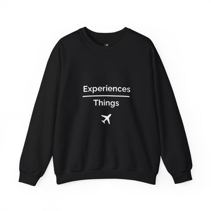 Experiences Over Things Unisex Heavy Blend™ Crewneck Sweatshirt