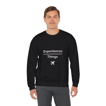 Experiences Over Things Unisex Heavy Blend™ Crewneck Sweatshirt
