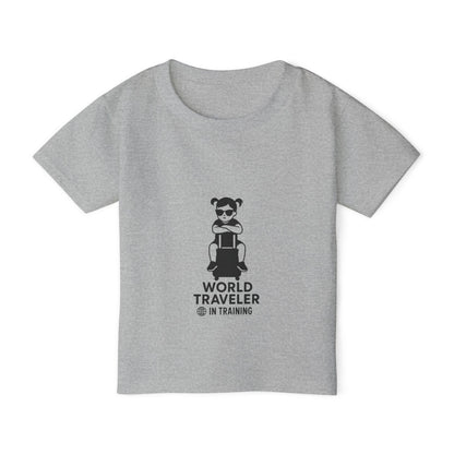 Toddler T-shirt - "World Traveler in Training"