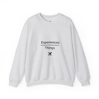 Experiences Over Things Unisex Heavy Blend™ Crewneck Sweatshirt
